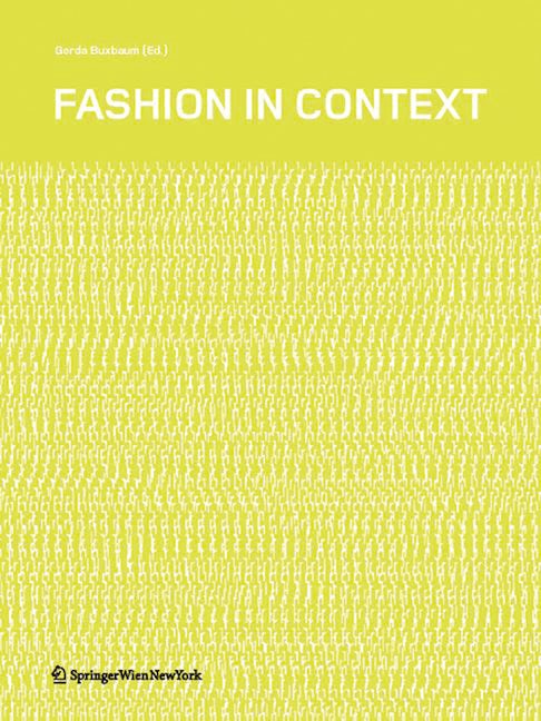 Book cover image for Fashion in Context ISBN: 9783990431986